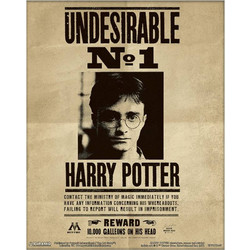 POSTER HARRY POTTER SIRIUS BLACK WANTED (61X91.5CM)