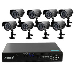 Ολοκληρωμένο Σετ CCTV Καταγραφής + DVR MODEL ABQ-5708-8 & 8 Κάμερες & Σύνδεση μέσω 3G Security System