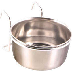 Ανοξείδωτο Πιάτο με Βάση Trixie Διάμετρος:9cm, 300ml