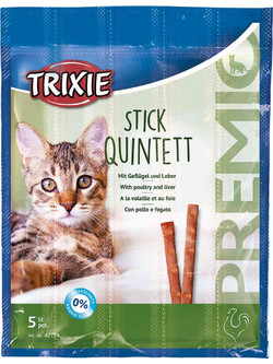 Trixie Premio Stick Quintett Poultry & Liver 4x5gr