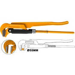 INGCO ΤΣΙΜΠΙΔΑ ΥΔΡΑΥΛΙΚΩΝ 1 1/2" 90Ο HPW04151