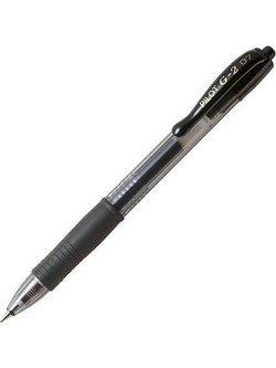Pilot G-2 Στυλό Gel 0.7mm Μαύρο BL-G2-7B