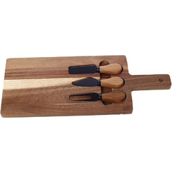 ΤΥΡΙΕΡΑ CRYSPO TRIO CHEESE ACACIA RECT 4ΤΜΧ 40X16CM