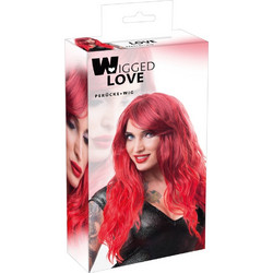 Long Red Wig - Cottelli Collection Wigged Love Wavy Long Hair Red