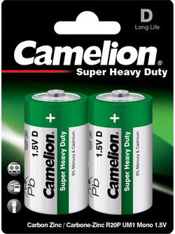 Camelion Super Heavy Duty D 2τμχ