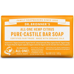 Dr. Bronner's Citrus Pure-Castile Bar Σαπούνι 140gr