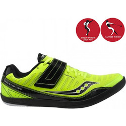 Saucony Unleash SD Ανδρικά Αθλητικά Παπούτσια Spikes Στίβου Lime 20192-1