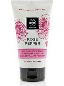 Apivita Rose Pepper Deep Exfoliating Cream Peeling Σώματος 150ml