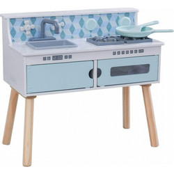 KidKraft Play & Put Away Ξύλινη Κουζίνα KK5347