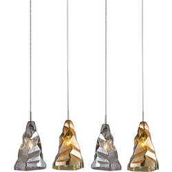 Home Lighting Luigi Κρεμαστό Φωτιστικό Οροφής Πολύφωτο E14 Χρυσό 77-3701