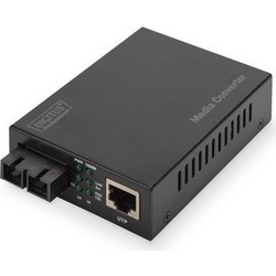 Digitus Gigabit Ethernet media converter, multimode SC connector, 850nm (DN-82120-1)