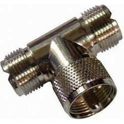 UHF ADAPTOR ΑΡΣ./UHF ΘΗΛ. 2ΠΛΟ (T) V7526 ULTIMAX