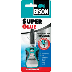 ΚΟΛΛΑ ΣΤΙΓΜΗΣ SUPER GLUE PRECISION 3gr BISON 6314579