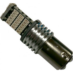 Globostar BAY15D P21/5W LED Canbus Κόκκινο 12V 5.6W 1τμχ