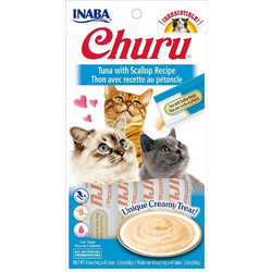 Inaba Churu with Tuna & Scallop 4x14gr