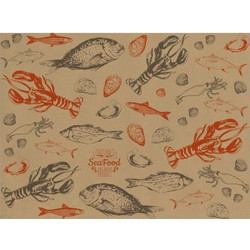 Next σουπλά εστιατορίου κραφτ Sea food 250τεμ. 70γρ. 42x30εκ