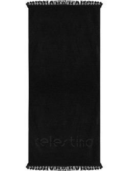 Celestino Πετσέτα Παρεό Θαλάσσης Μαύρη 80x180cm BT1001.4502