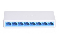 Mercusys MS108 Unmanaged L2 Switch με 8 Θύρες Ethernet 100Mbps