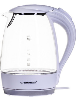 Esperanza Salto Angel EKK011W Γυάλινος Βραστήρας 1.7lt 2200W