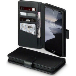 Terrapin Wallet Leather Black (Nokia 2.4)