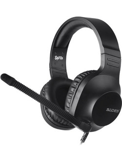 Sades Spirits Gaming Headset Over Ear Black