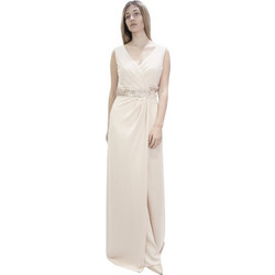 Cecilia-Personal Maxi Καλοκαιρινό Φόρεμα Nude S19P153