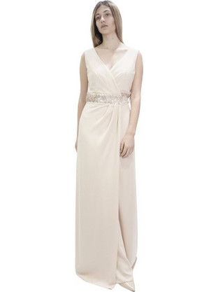 Cecilia-Personal Maxi Καλοκαιρινό Φόρεμα Nude S19P153