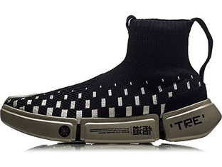 Li-Ning Essence 2.0 Ανδρικά Sneakers Μποτάκια Μαύρα AGWN009-4H