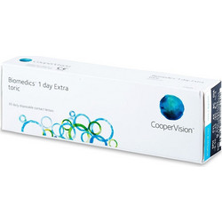 Cooper Vision Biomedics Extra Toric Ημερήσιοι Φακοί Επαφής Αστιγματικοί 30τμχ