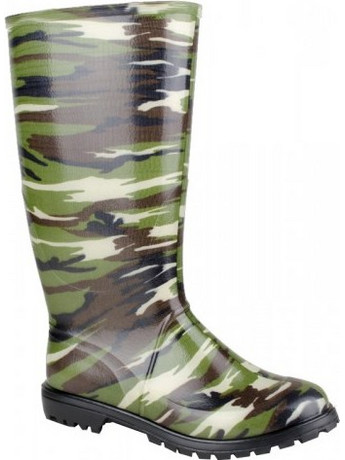 Galaxy Camo Γαλότσες Εργασίας Γονάτου Πολύχρωμες