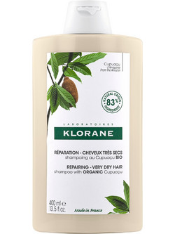 Klorane Cupuacu Butter Σαμπουάν για Επανόρθωση για Ξηρά & Ταλαιπωρημένα Μαλλιά 400ml