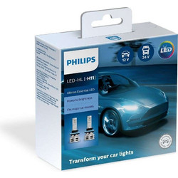 Philips H11 Essential Ultinon LED 12/24V 24W 2τμχ