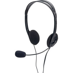 Ednet 83022 On Ear Ακουστικά Υπολογιστή με Μικρόφωνο & 3.5mm Jack