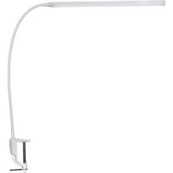 Πορτατίφ Αφής Με Σφιγκτήρα & Dimmer LED Aca Delgado 16055LEDWHC White