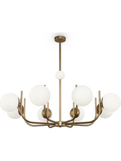 MAYTONI LIGHTING Maytoni Rendez-Vous Chandelier Μοντέρνα Πολύφωτα - Κρεμαστά Φωτιστικά - Μπρονζε (MOD109PL-08BS)