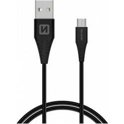 Καλώδιο Φόρτισης SWISSTEN (SW71504301) USB-A σε Micro USB - 2A, QC, USB 2.0 - 1.5m - Μαύρο SW71504301