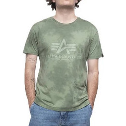 ALPHA INDUSTRIES Basic T-shirt Batik - Dark Olive