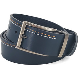 Gregory 755 Ανδρική Ζώνη Δερμάτινη 4cm Μπλε