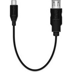 Καλώδιο MediaRange USB On-The-Go adaptor cable Micro USB 2.0 plug/USB 2.0 socket 20CM Black (MRCS168)
