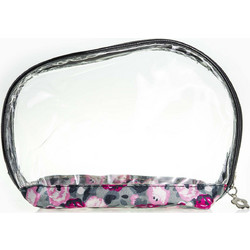 Νεσεσέρ διάφανο PVC Floral 17x12cm