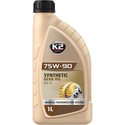Λιπαντικό μηχανικού κιβωτίου ταχυτήτων K2 75W-90 GL-5 1L