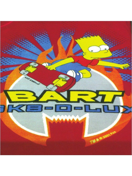 Κουβέρτα βελουτέ Simpsons 160x220 91008-1