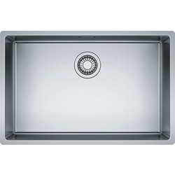 Franke Square BXX 210-65 Υποκαθήμενος Νεροχύτης Inox Σατινέ 69x45cm