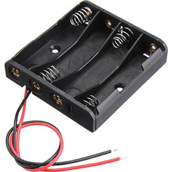 4 x AAA battery holder (without DC connector)