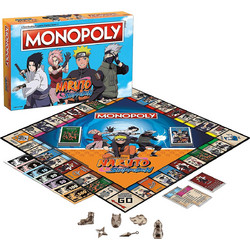 Winning Moves Monopoly Naruto Επιτραπέζιο Παιχνίδι για 8+ Ετών για 2-4 Παίκτες