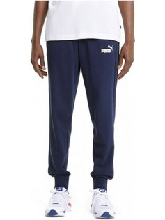 Puma Essential Slim Tr Ανδρικό Παντελόνι Φόρμας με Λάστιχο Navy Μπλε 586717-06