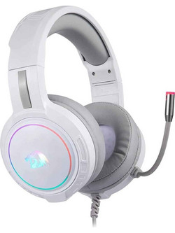Redragon H270 Mento Gaming Headset Over Ear White