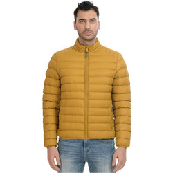 Biston Ανδρικό Μπουφάν Χειμωνιάτικο Puffer Κίτρινο 43-201-007