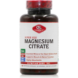 Olympian Labs Super Size Magnesium Citrate 100 Κάψουλες