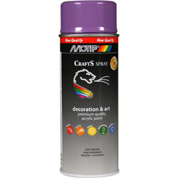 Motip Crafts Spray Σπρέι Βαφής RAL4005 Blue Lilac Gloss 400ml